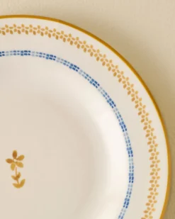 Luna Floral Salad Plate