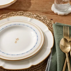 Luna Scalloped 3-Piece Place Setting