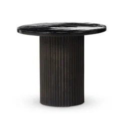Madden Smoked Glass End Table