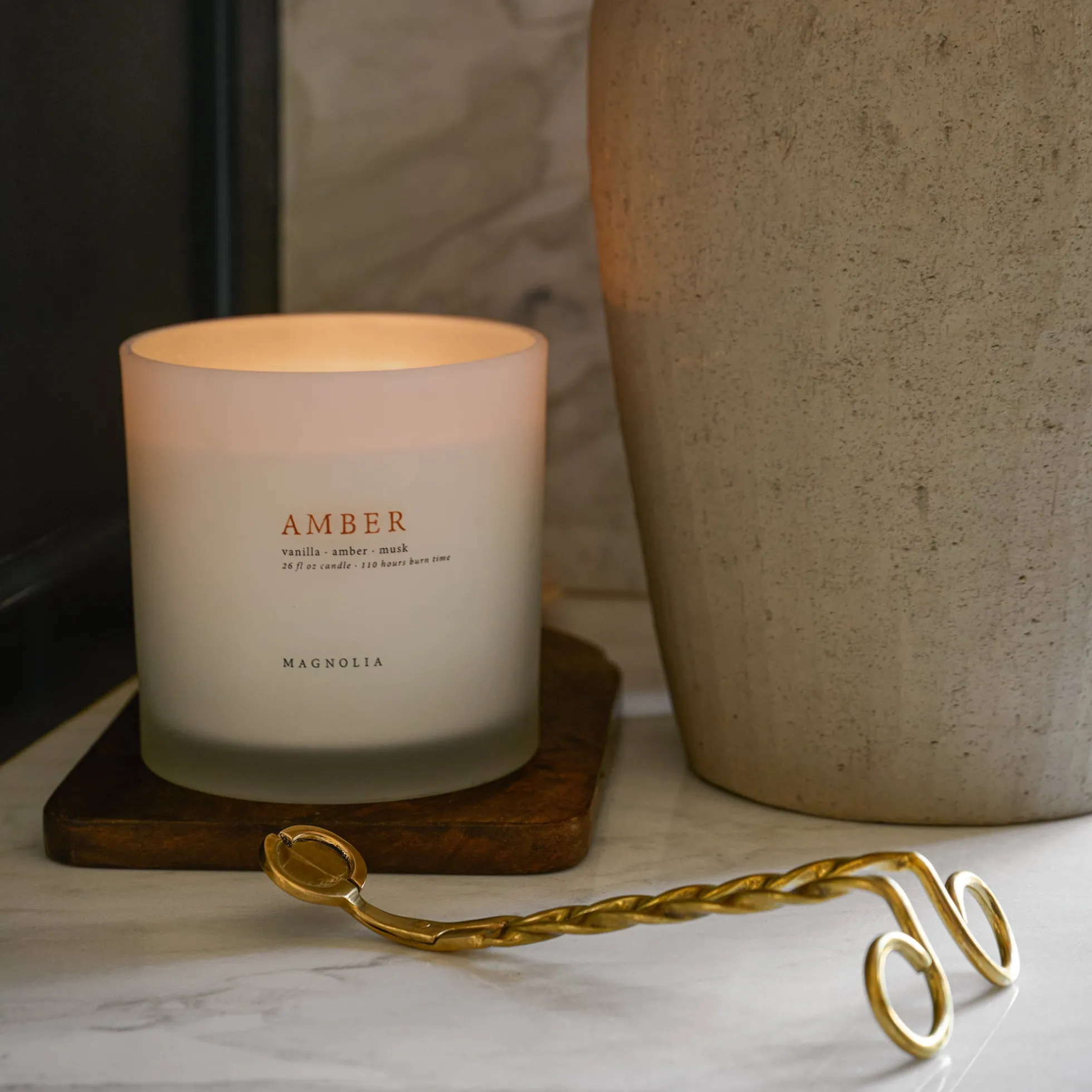 Magnolia Amber Candle