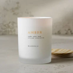 Magnolia Amber Candle