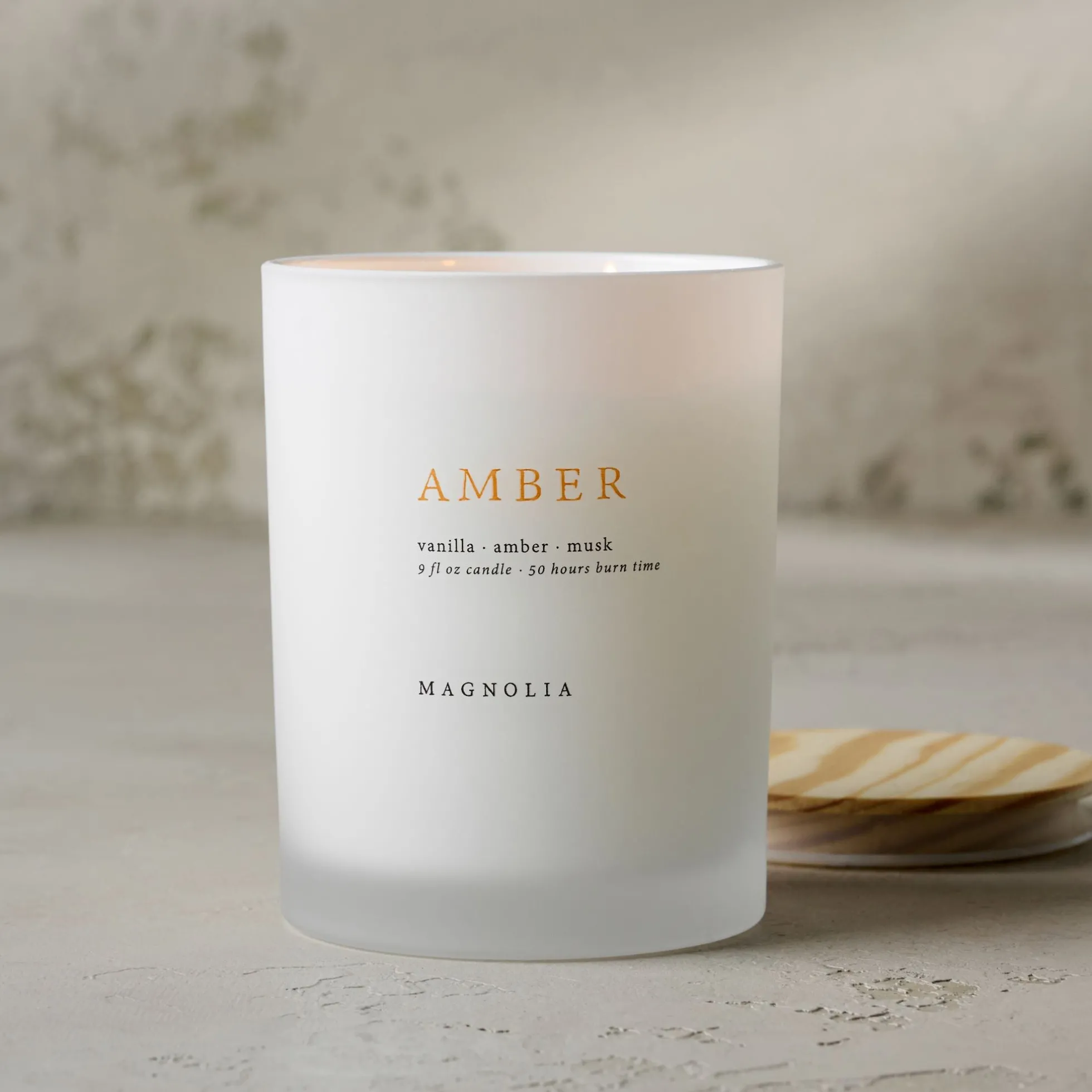 Magnolia Amber Candle