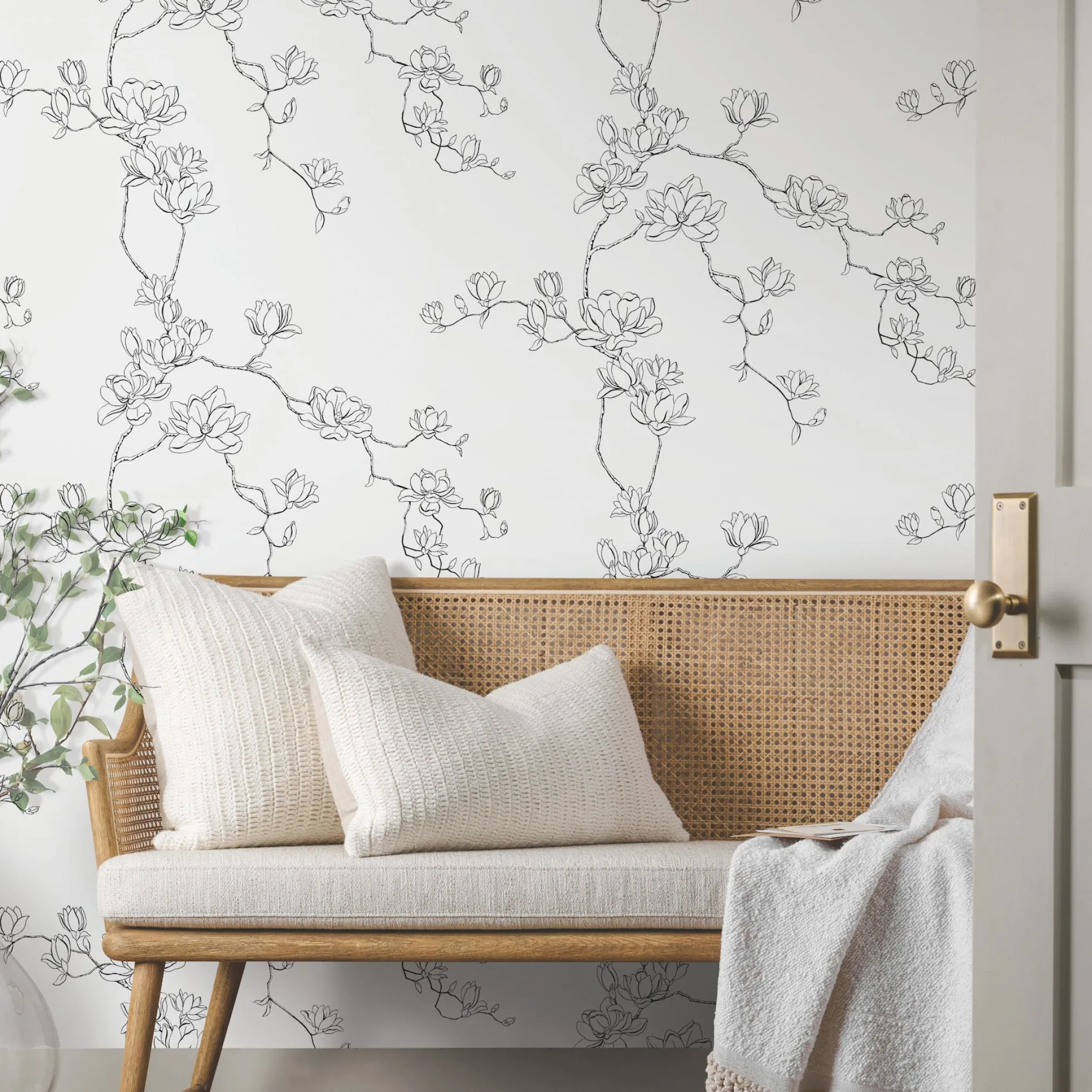 Magnolia Branches Wallpaper