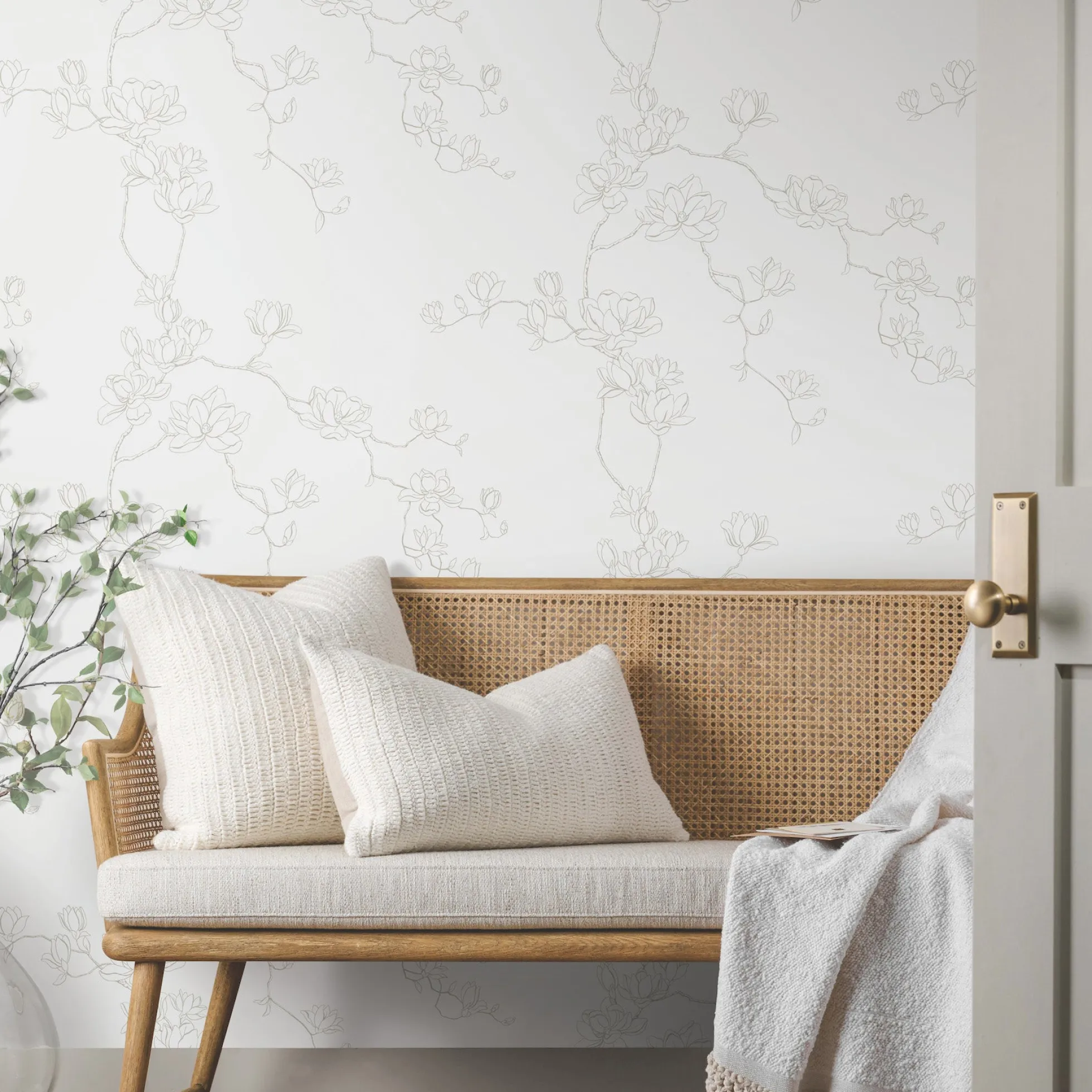 Magnolia Branches Wallpaper