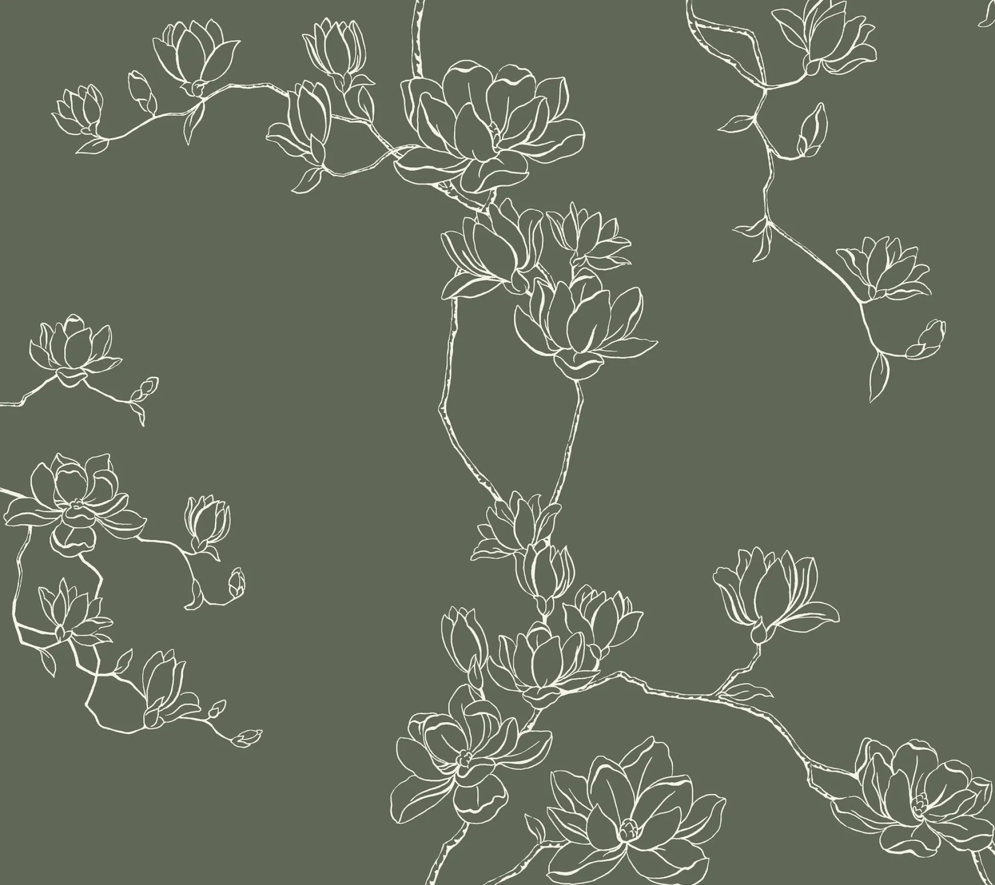Magnolia Branches Wallpaper