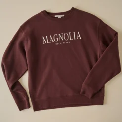 Magnolia Chocolate Soft Fleece Sweatshirt