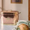 Magnolia Copper Bread Box