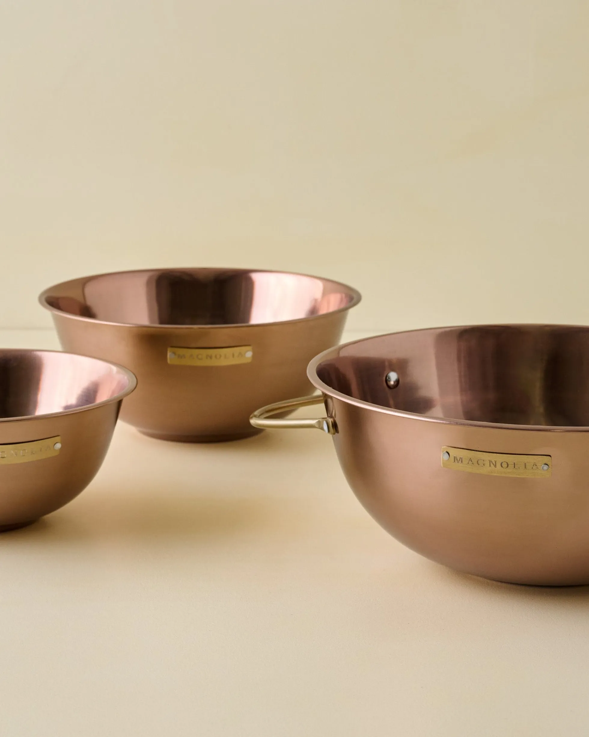 Magnolia Copper Mixing Bowl Set