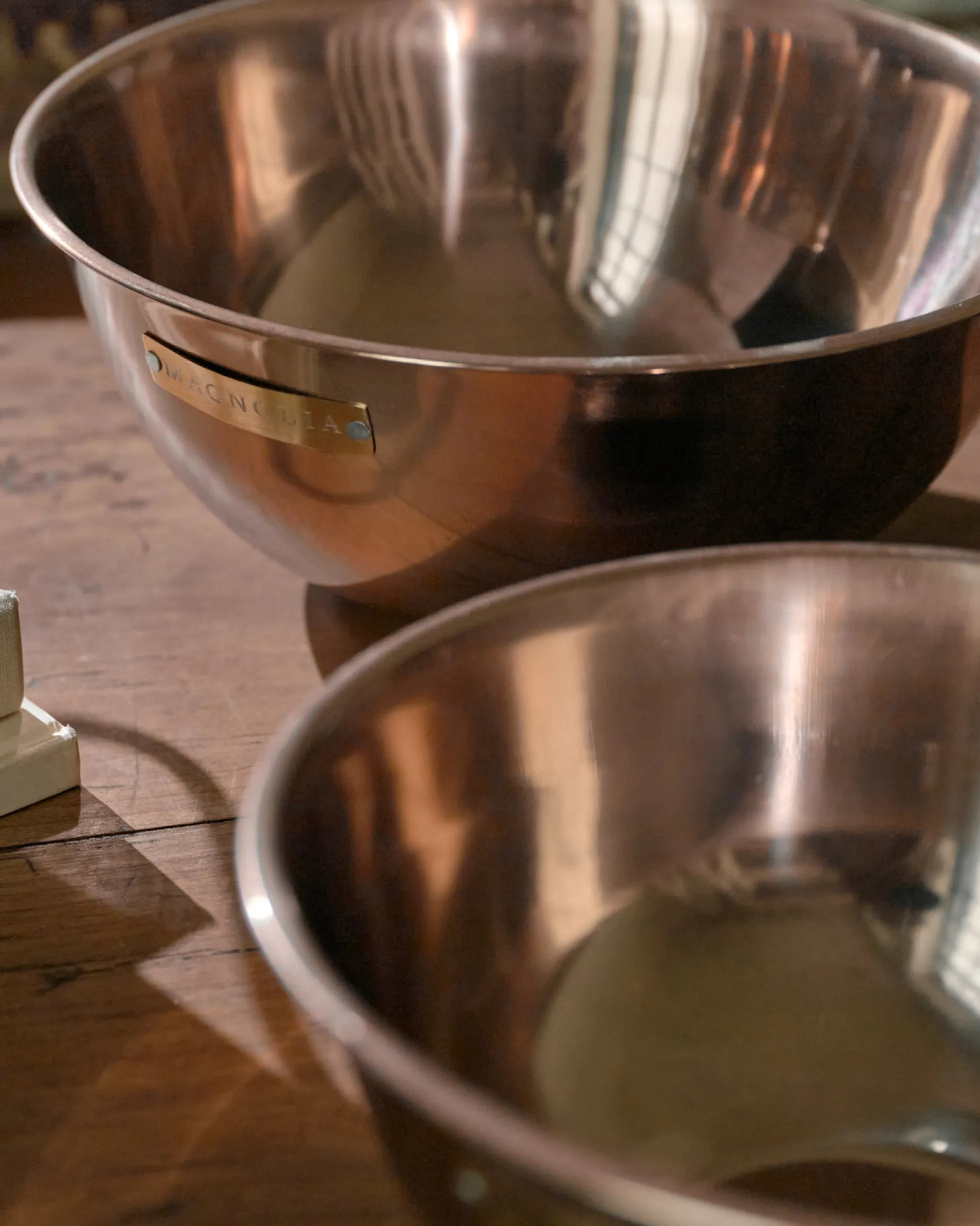 Magnolia Copper Mixing Bowl Set