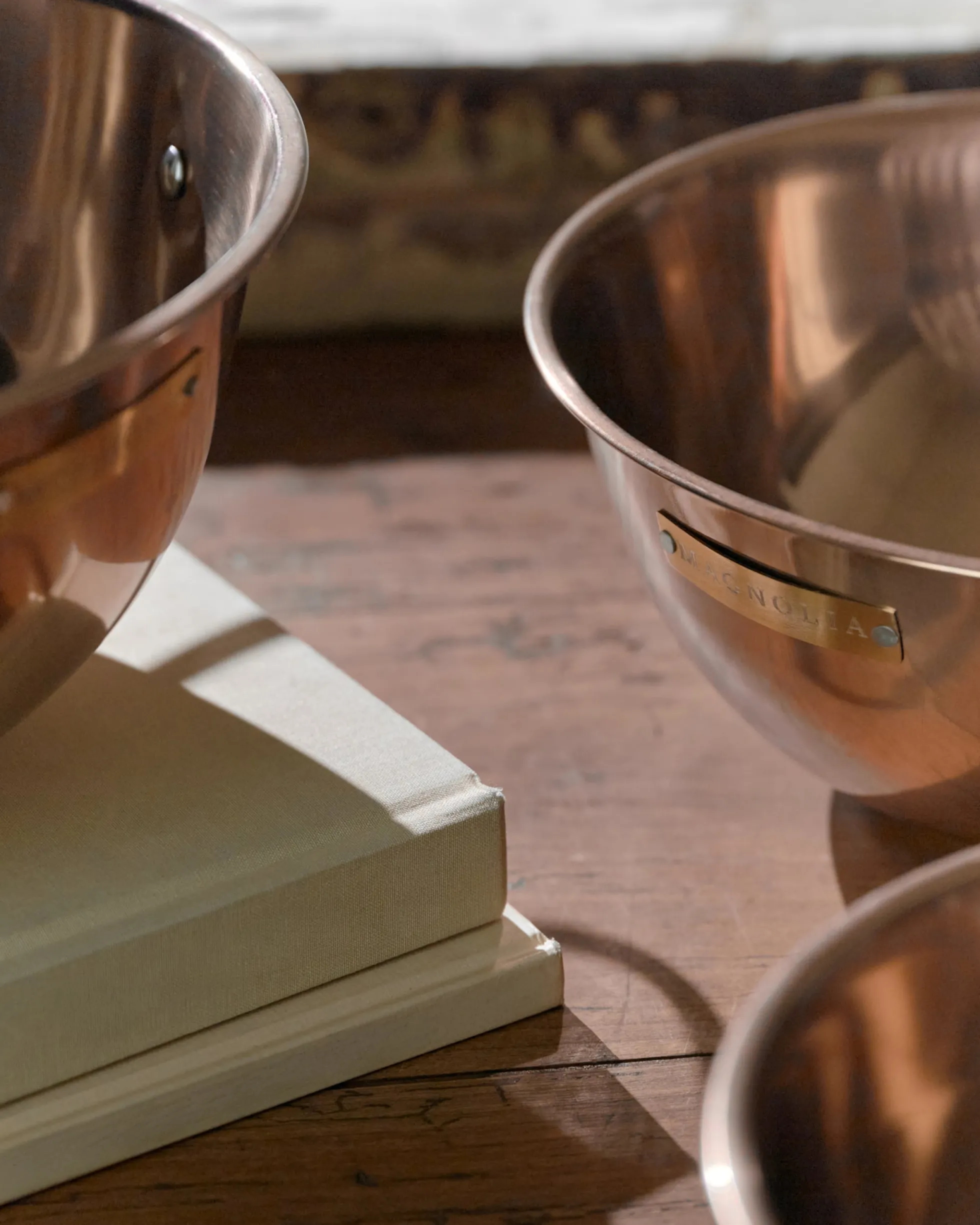 Magnolia Copper Mixing Bowl Set