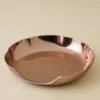 Magnolia Copper Scalloped Spoon Rest