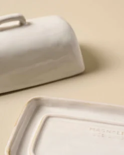 Magnolia Est. Ceramic Butter Dish
