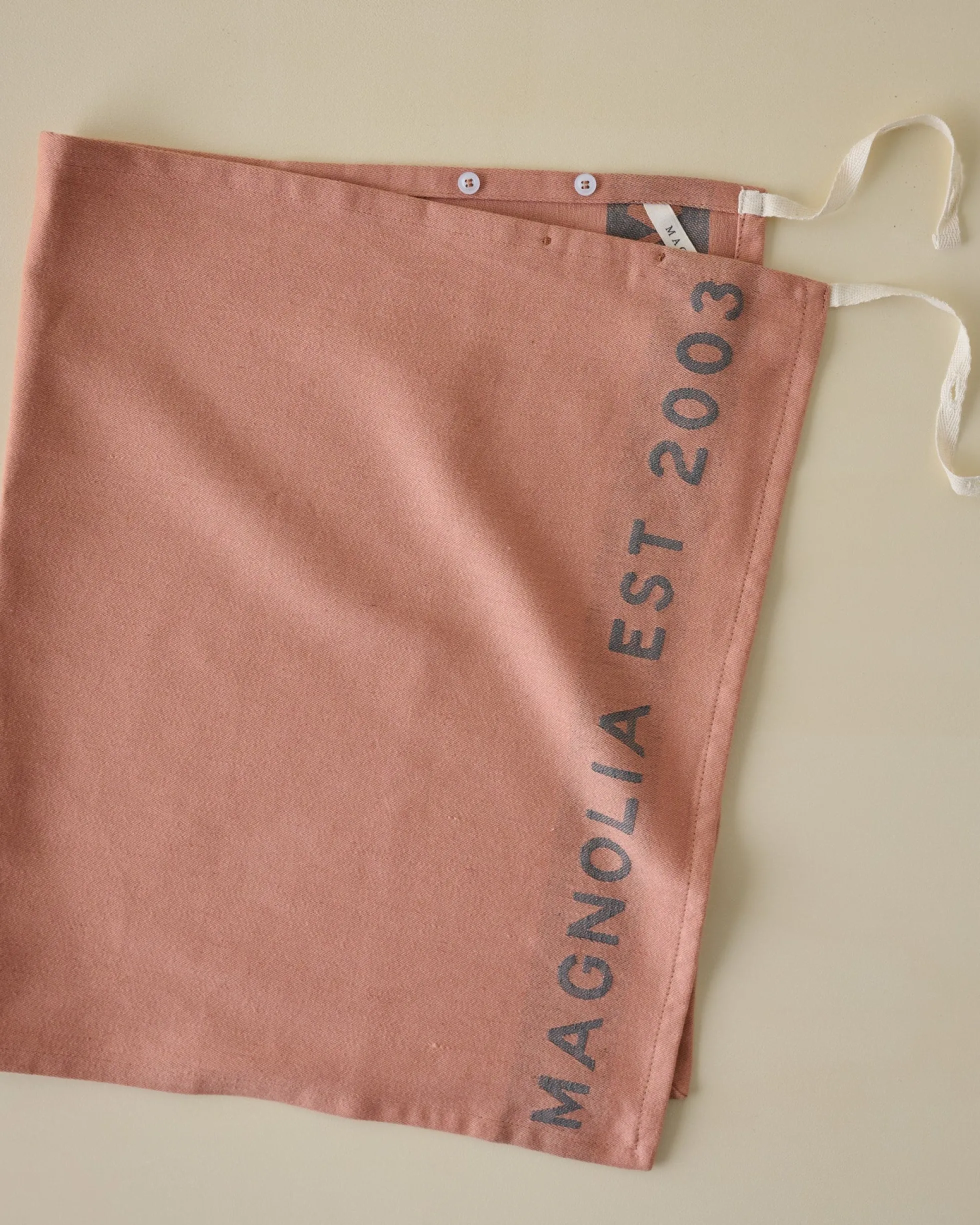 Magnolia Est. Convertible Tea Towel Apron - Pink