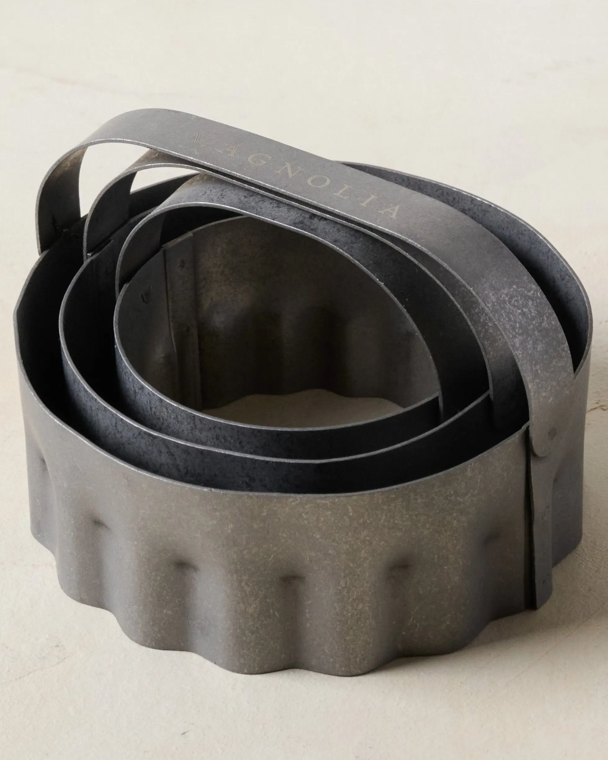 Magnolia Fluted Biscuit Cutters