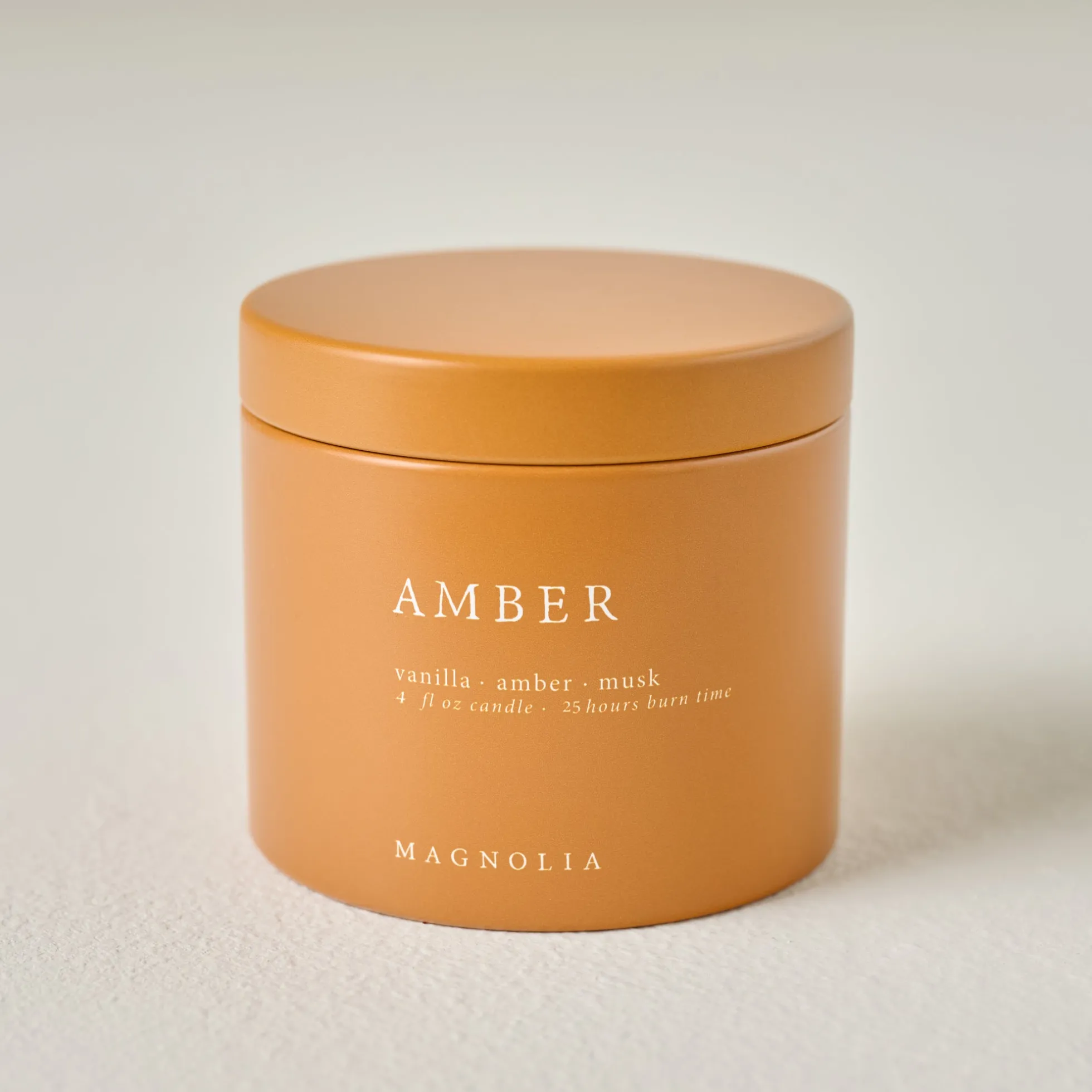 Magnolia Gathered and Amber Candle Tin Bundle