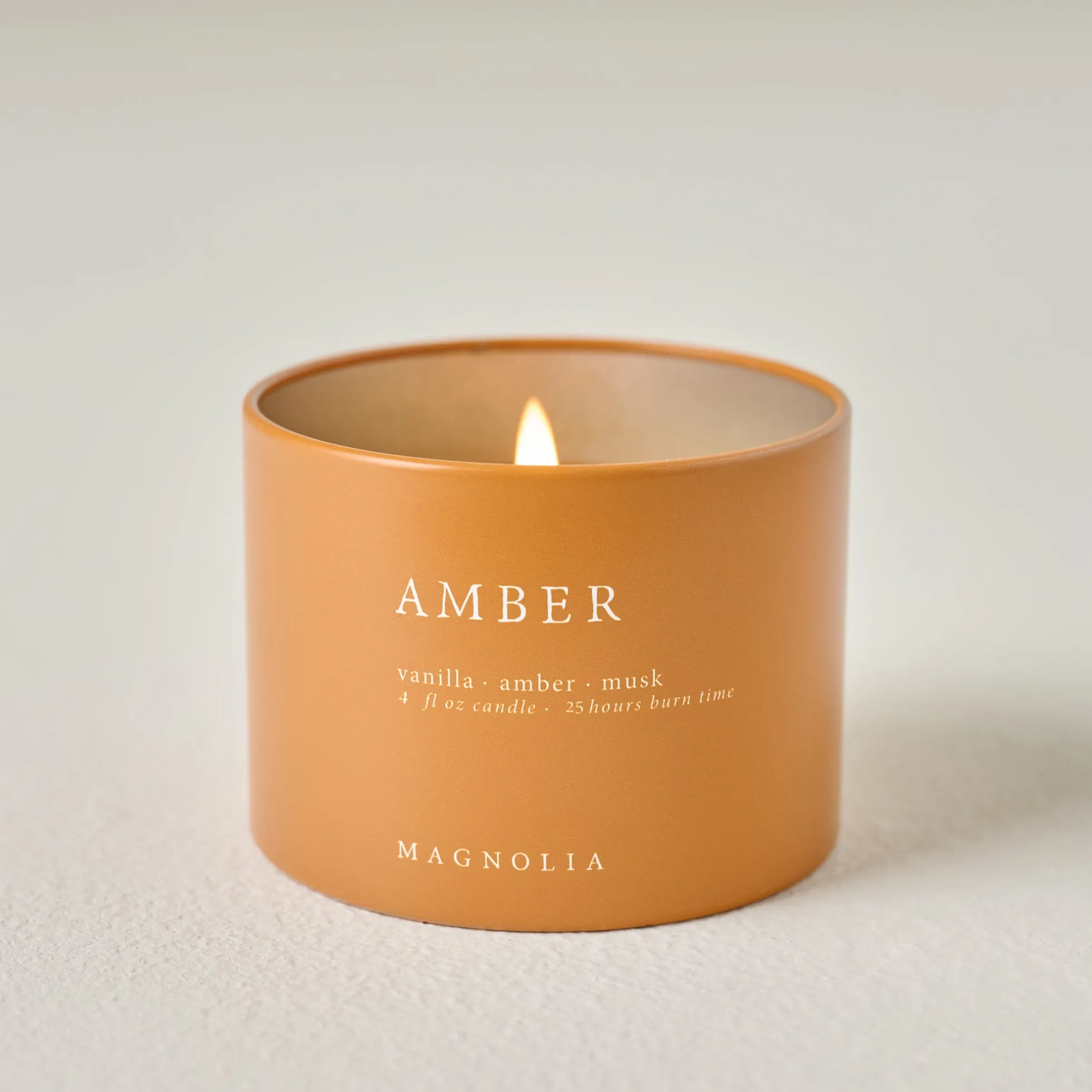 Magnolia Gathered and Amber Candle Tin Bundle