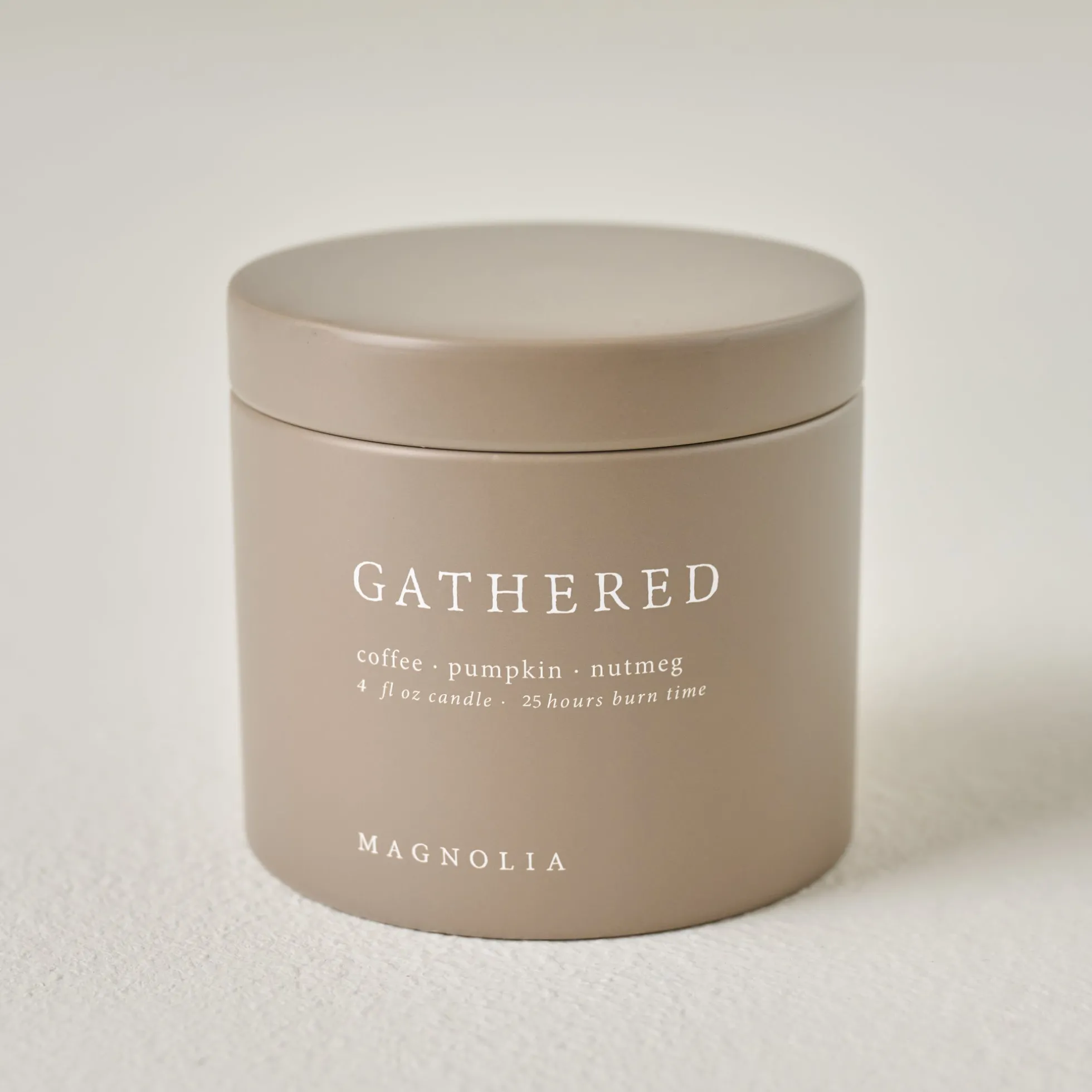 Magnolia Gathered and Amber Candle Tin Bundle