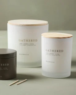 Magnolia Gathered Candle