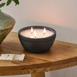 Magnolia Gathered Rustic Bowl Candle
