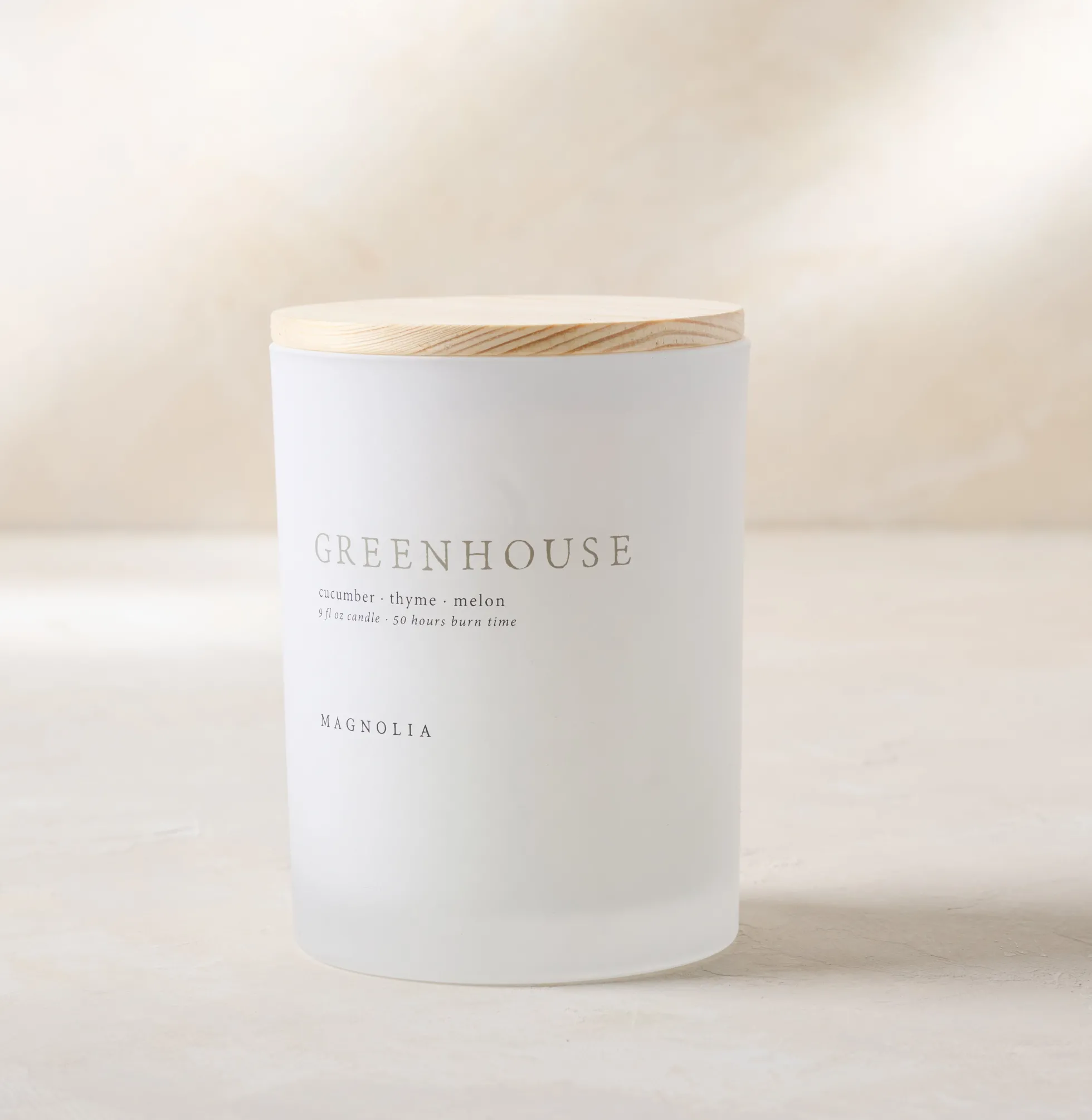 Magnolia Greenhouse Candle