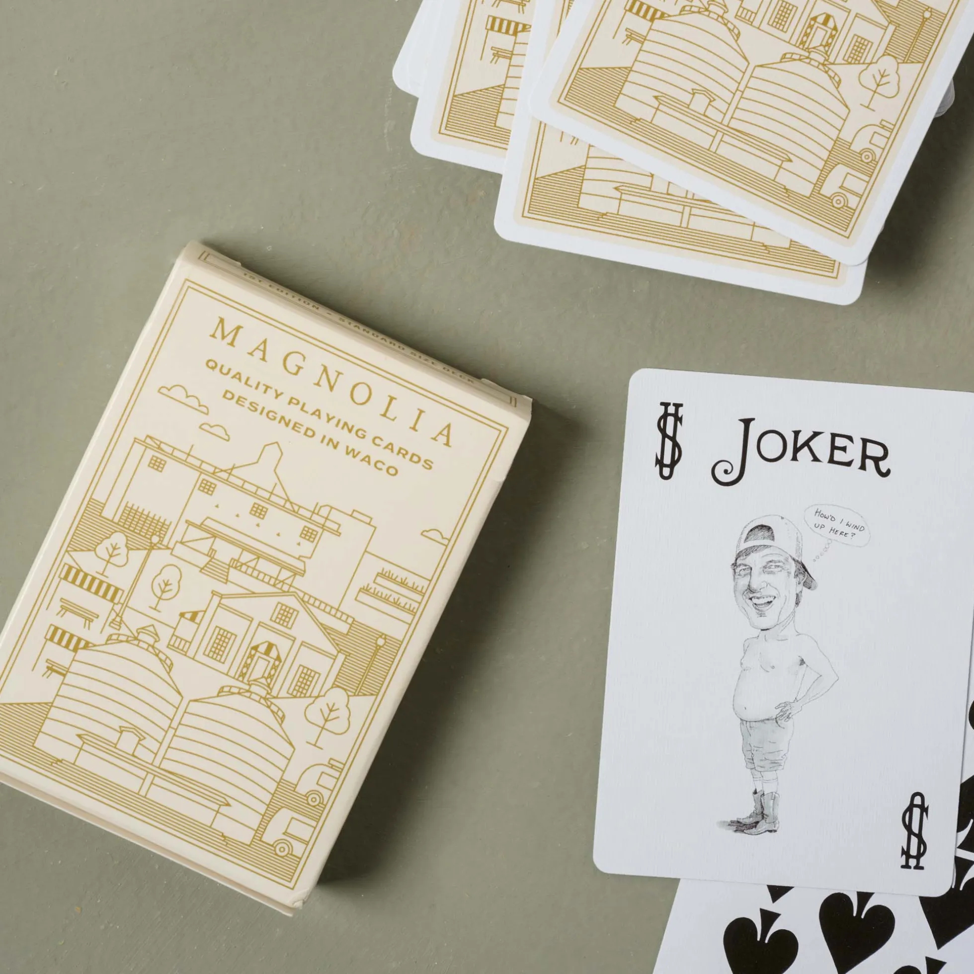 Magnolia Ivory Playing Cards