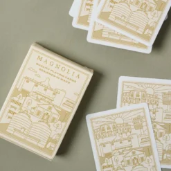 Magnolia Ivory Playing Cards