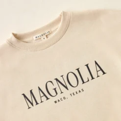 Magnolia Ivory Soft Fleece Sweatshirt