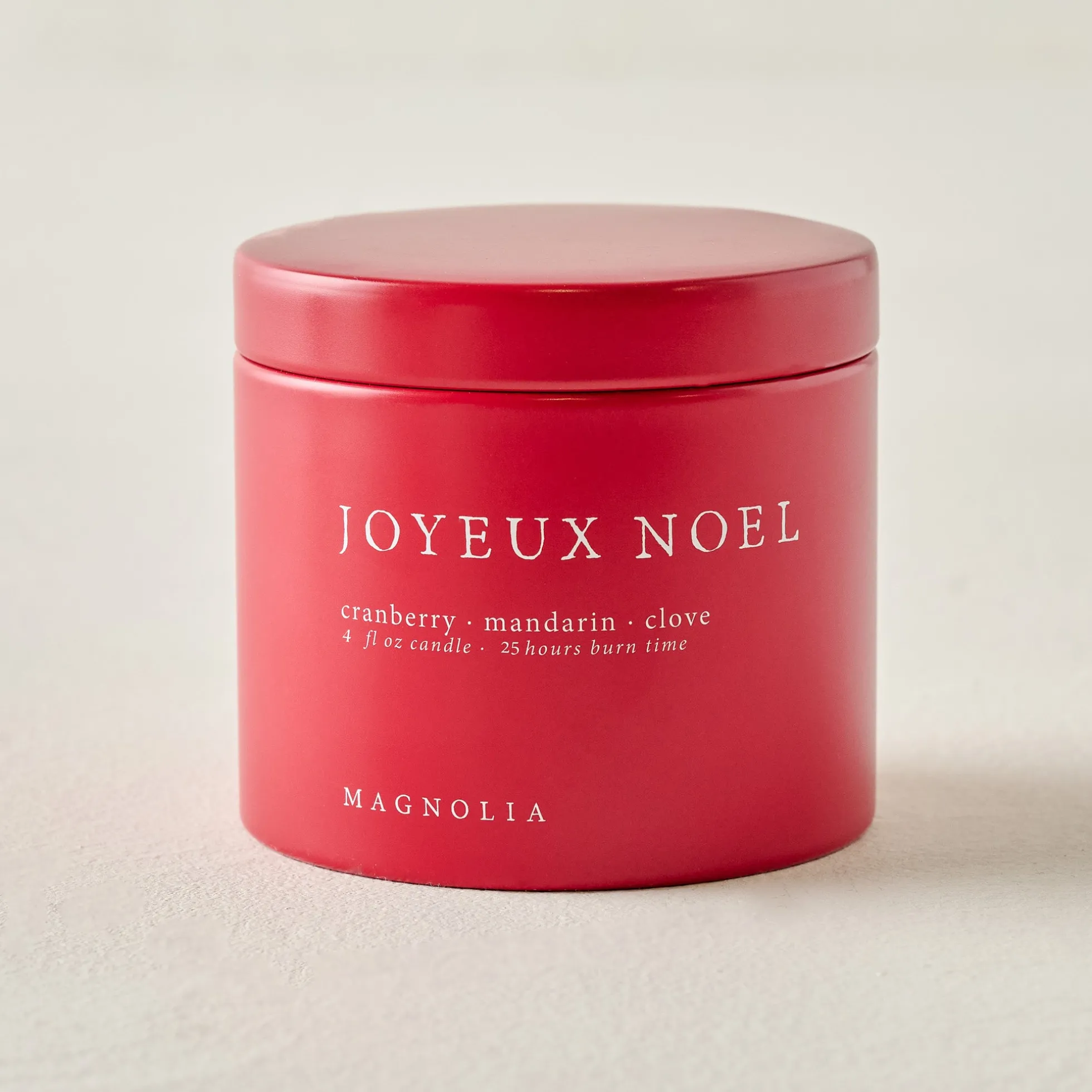 Magnolia Joyeux Noel and Twelve Nights Candle Tin Bundle