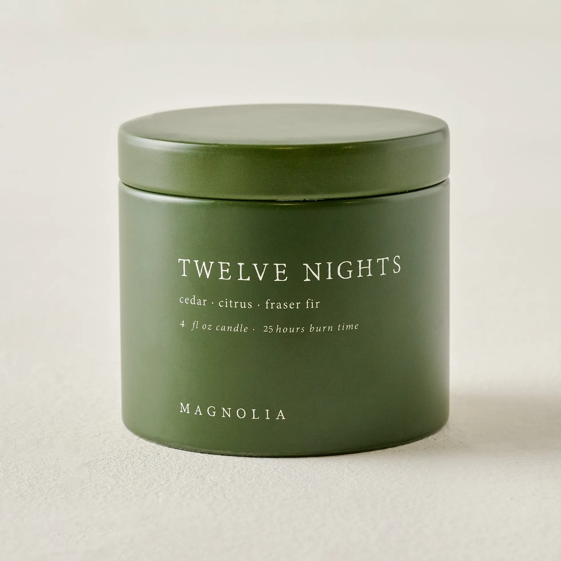 Magnolia Joyeux Noel and Twelve Nights Candle Tin Bundle