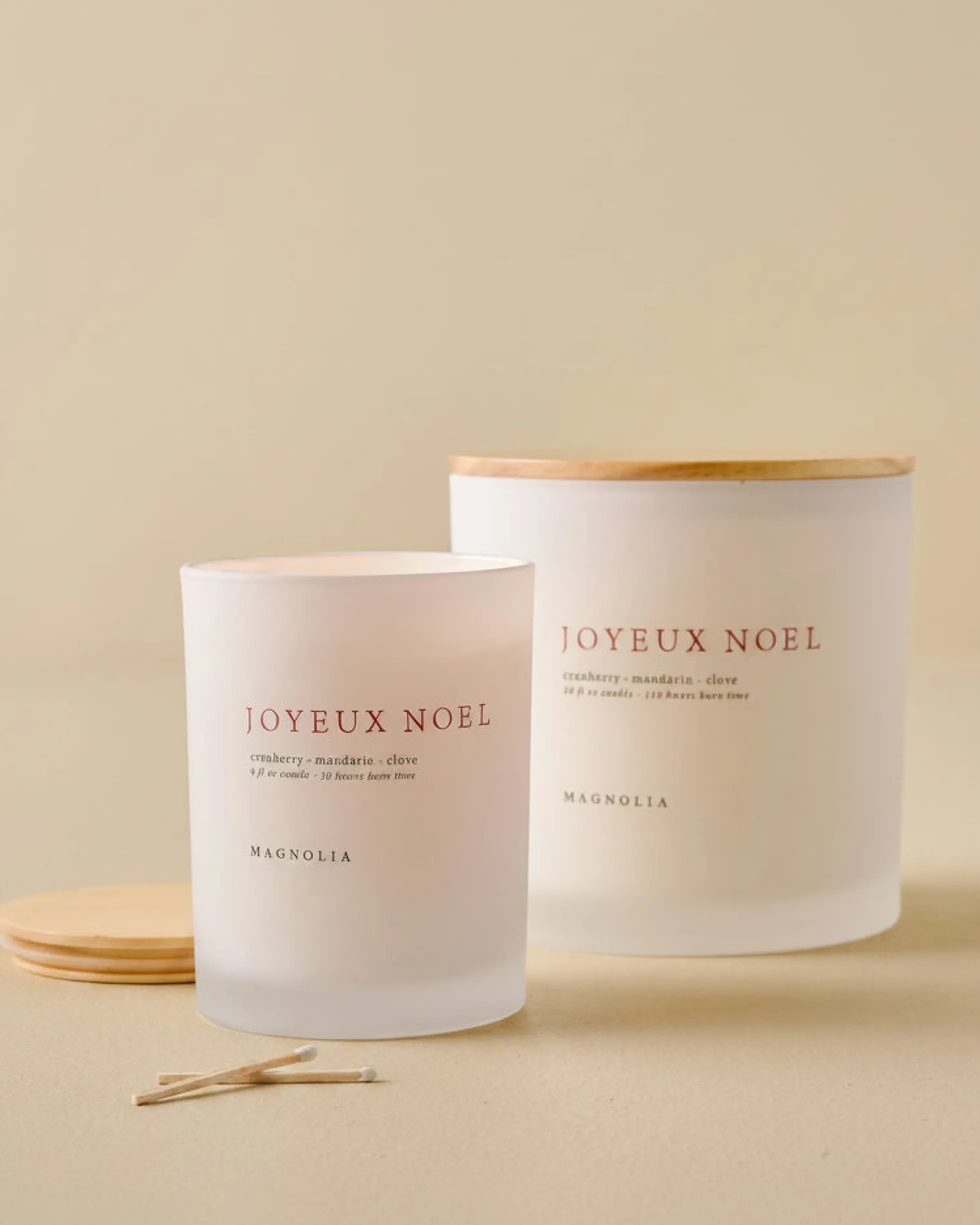 Magnolia Joyeux Noel Candle