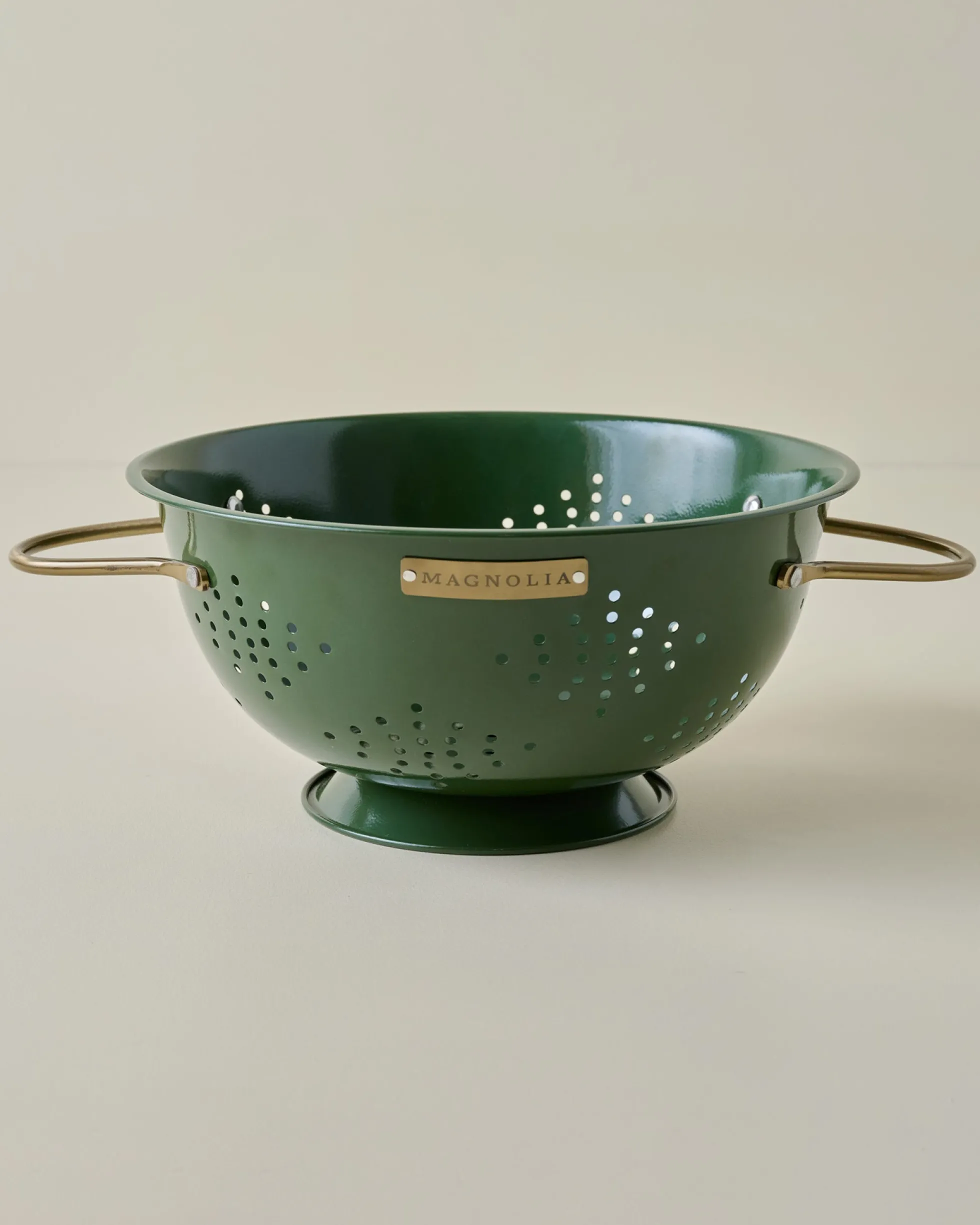 Magnolia Laurel Green Colander