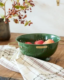 Magnolia Laurel Green Colander