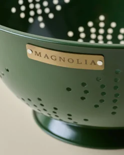 Magnolia Laurel Green Colander