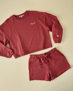 Magnolia Marsala Coastal Fleece Set