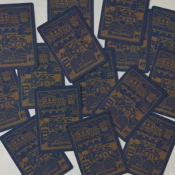 Magnolia Navy Playing Cards