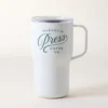 MAGNOLIA PRESS 16 OZ STAINLESS STEEL WHITE ROAM