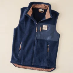 Magnolia Provisions Navy Fleece Vest