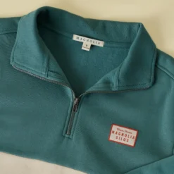 Magnolia Quarter Zip Colorblock Sweatshirt