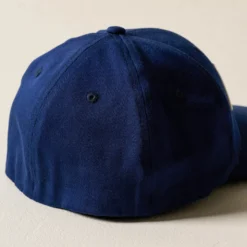 Magnolia Script Embroidered Navy Hat