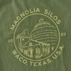 Magnolia Silos Crest Green Shirt