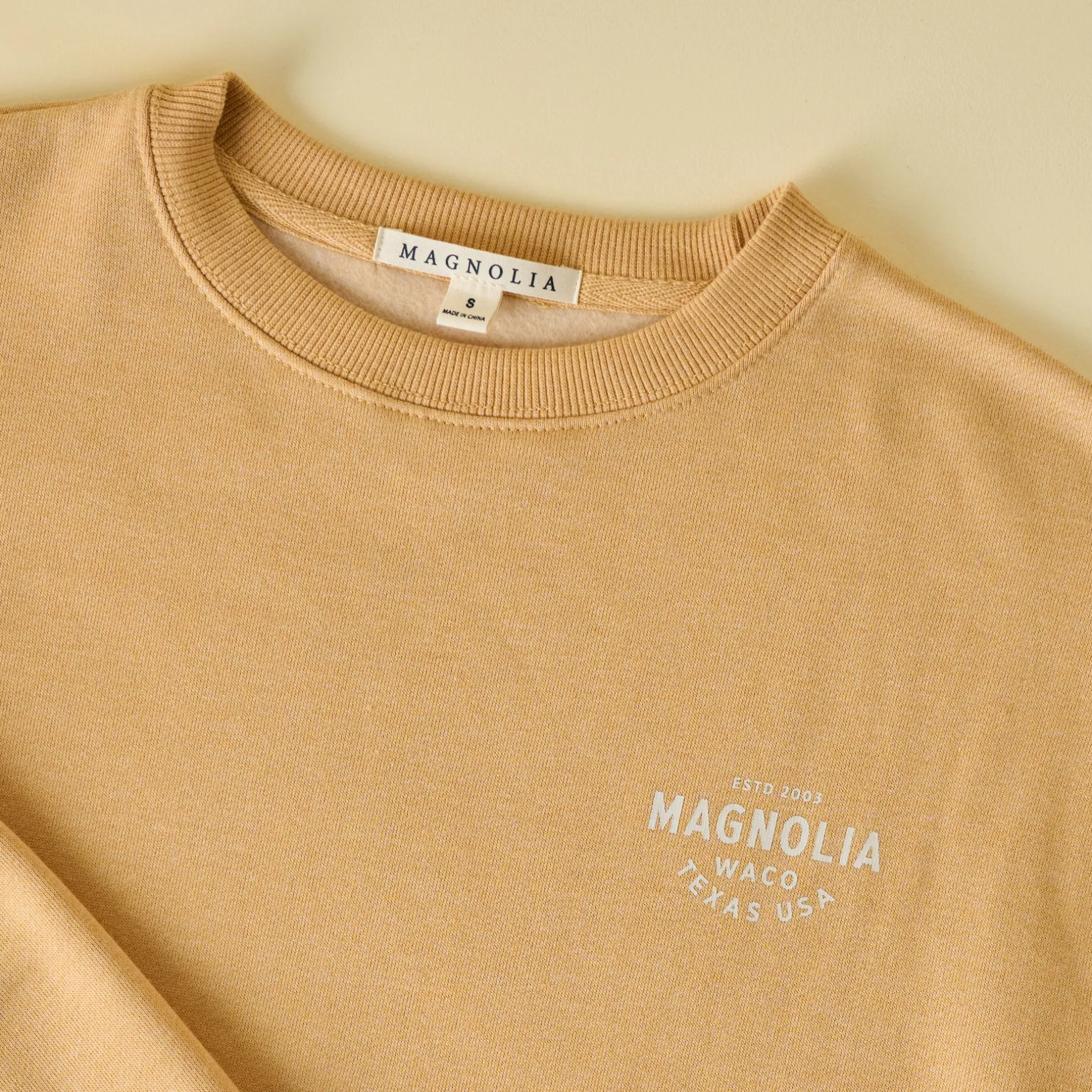 Magnolia Silos Modern Mustard Sweatshirt