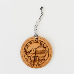 Magnolia Silos Seal Ornament