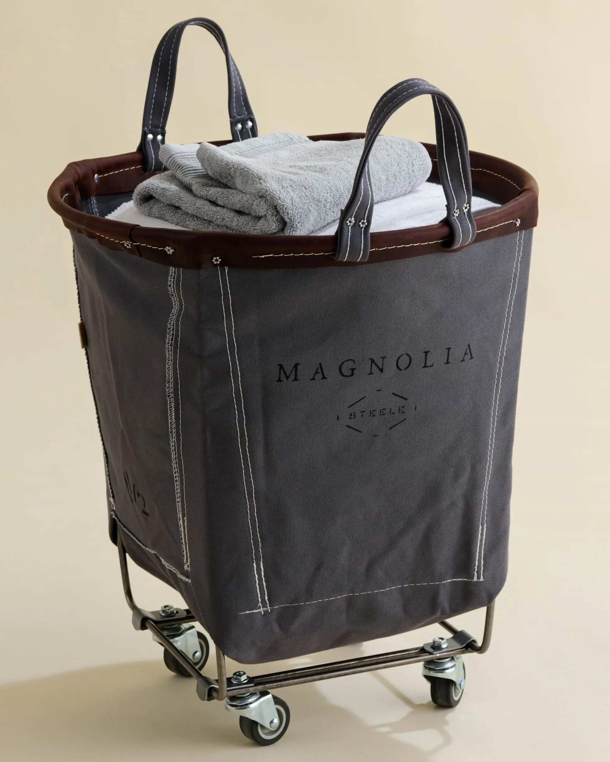 Magnolia Steele Canvas Large Truck Grey - 1.5 BU