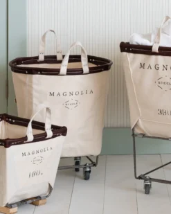 Magnolia Steele Canvas Round Truck - 3 BU