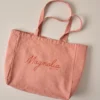 Magnolia Sunset Script Tote