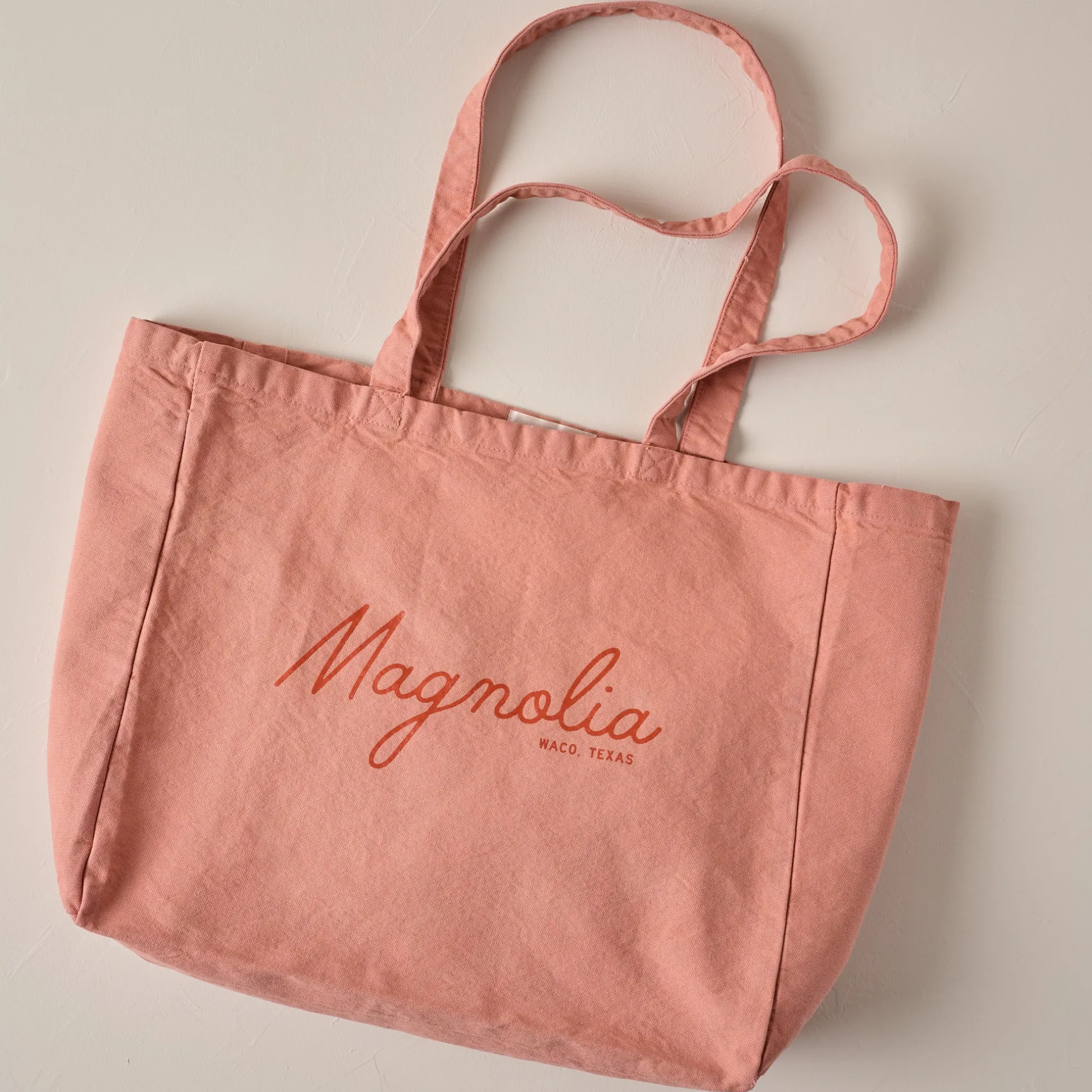 Magnolia Sunset Script Tote
