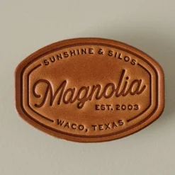Magnolia Sunshine Leather Magnet