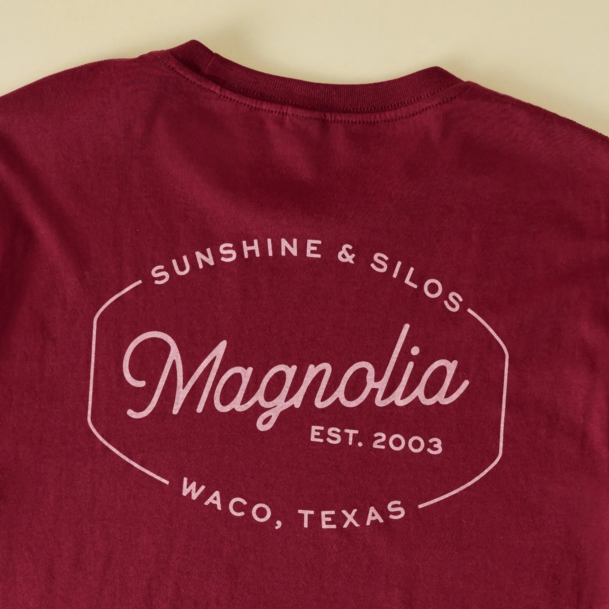 Magnolia Sunshine Maroon Shirt