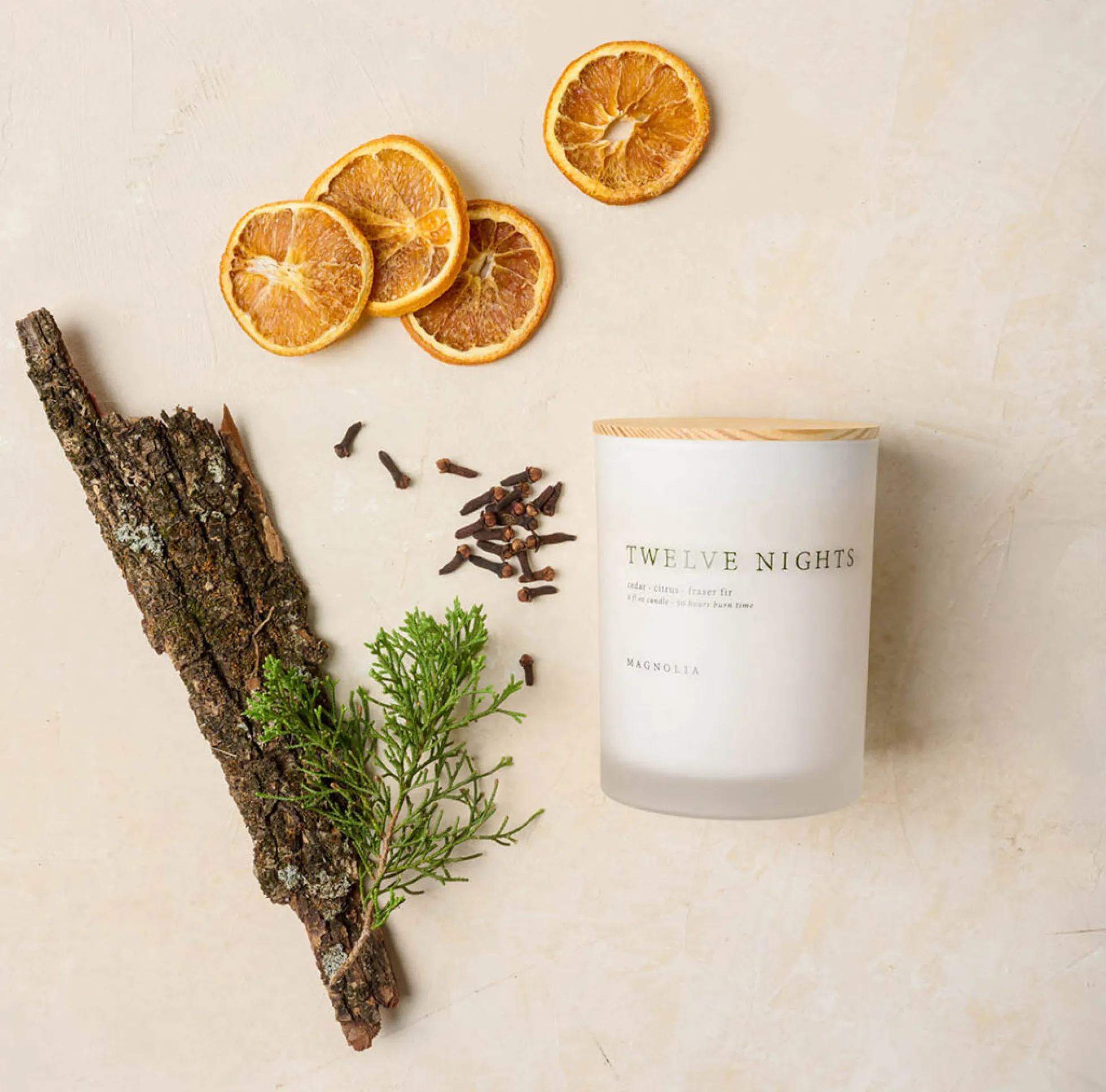 Magnolia Twelve Nights Candle