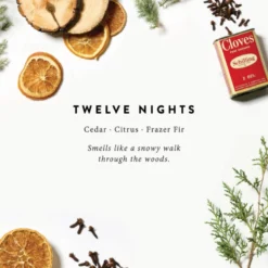 Magnolia Twelve Nights Candle